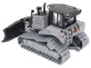 CAT Caterpillar D6 LGP VPAT Track Type Tractor with Operator Gray Centennial Series 1/50 Diecast Model Diecast Masters 85554BGC