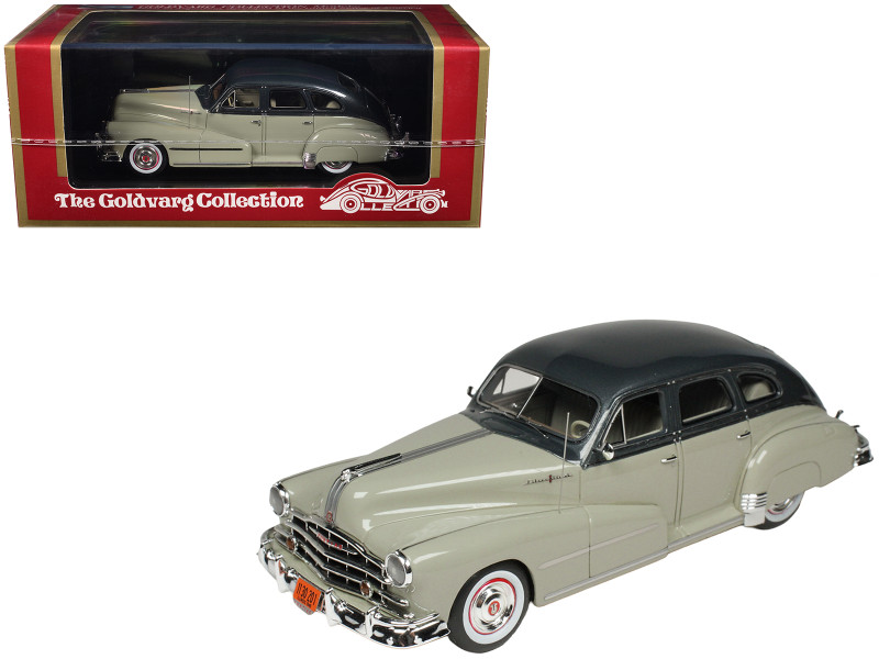 1948 Pontiac 4 Door Sedan Oyster Gray 2 Tone Limited Edition to 200 pieces Worldwide 1/43 Model Car Goldvarg Collection GC-083B