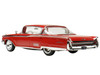 1960 Mercury Park Lane 4 Door Sedan Signal Red with White Interior Limited Edition to 200 pieces Worldwide 1/43 Model Car Goldvarg Collection GC-084B