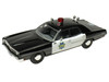 1970 Ford Custom Police Car San Francisco Police Department Black and White Limited Edition to 200 pieces Worldwide 1/43 Model Car Goldvarg Collection GC-089