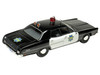 1970 Ford Custom Police Car San Francisco Police Department Black and White Limited Edition to 200 pieces Worldwide 1/43 Model Car Goldvarg Collection GC-089