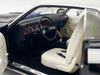 1972 Plymouth Cuda 340 Black with White Stripes Top and Interior Limited Edition to 490 pieces Worldwide 1/18 Diecast Model Car ACME A1806137