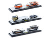 Auto Haulers Set of 3 Trucks Release 87 Limited Edition to 9600 pieces Worldwide 1/64 Diecast Models M2 Machines 36000-87