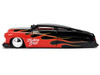 1951 Mercury Coupe Black Flame Graphics Red Interior Mickey Mouse Diecast Figure Disney's Mickey Mouse Hollywood Rides Series 1/24 Diecast Model Car Jada 36272
