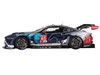 Ford Mustang GT3 #65 Joey Hand Dirk Muller Frederic Vervisch Ford Multimatic Motorsports IMSA 24 Hours of Daytona 2024 1/18 Model Car Top Speed TS0574