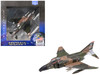 McDonnell Douglas F 4 Phantom Aircraft Brain Damage 67th TFS Korat RTAB Thailand Rolling Thunder 1972 United States Air Force Collector Series 1/144 Diecast Model Air Force 1 AF1-0148D