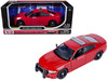 2023 Dodge Charger Pursuit Police Car Red Law Enforcement and Public Service Series 1/24 Diecast Model Car Motormax 76996R