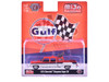 1973 Chevrolet Cheyenne Super 30 Pickup Truck Gulf Oil Orange and White with Blue Stripes Limited Edition to 9350 pieces Worldwide 1/64 Diecast Model Car M2 Machines 39000-MJS06
