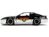 1985 Chevrolet Camaro Z28 Mickey Thompson Black and Silver Metallic Bigtime Muscle Series 1/24 Diecast Model Car Jada 36454