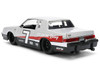 1987 Buick Grand National #7 Buick Racing Matt Silver Metallic with Red and Black Stripes Bigtime Muscle Series 1/24 Diecast Model Jada 36460