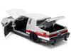 1987 Buick Grand National #7 Buick Racing Matt Silver Metallic with Red and Black Stripes Bigtime Muscle Series 1/24 Diecast Model Jada 36460