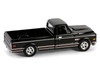 1972 Chevrolet Cheyenne C10 Short Bed Pickup Truck Black Hobby Exclusive Series 1/64 Diecast Model Car Greenlight GL30546