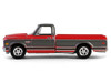 1972 Chevrolet Cheyenne C10 Short Bed Pickup Truck Ruby Red and Gunmetal Gray Metallic Hobby Exclusive Series 1/64 Diecast Model Car Greenlight GL30547