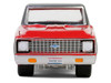 1972 Chevrolet Cheyenne C10 Short Bed Pickup Truck Ruby Red and Gunmetal Gray Metallic Hobby Exclusive Series 1/64 Diecast Model Car Greenlight GL30547