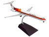 McDonnell Douglas MD 81 Commercial Aircraft Continental Airlines N859HA White with Red and Orange Stripes Gemini 200 Series 1/200 Diecast Model Airplane GeminiJets G2COA1363