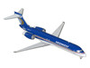 Boeing 717 200 Commercial Aircraft Midwest Airlines N920ME Blue and White Gemini 200 Series 1/200 Diecast Model Airplane GeminiJets G2MEP1367