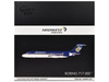 Boeing 717 200 Commercial Aircraft Midwest Airlines N920ME Blue and White Gemini 200 Series 1/200 Diecast Model Airplane GeminiJets G2MEP1367