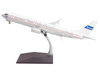Boeing 737 900ER Commercial Aircraft Continental Airlines United Airlines N75435 White with Red and Blue Stripes Gemini 200 Series 1/200 Diecast Model Airplane GeminiJets G2UAL1407