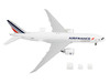 Boeing 777F Commercial Aircraft Air France Cargo F GUOC White with Red and Blue Striped Tail Interactive Series 1/400 Diecast Model Airplane GeminiJets GJ2148