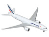 Boeing 777F Commercial Aircraft Air France Cargo F GUOC White with Red and Blue Striped Tail 1/400 Diecast Model Airplane GeminiJets GJ2159