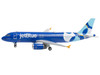 Airbus A320 Commercial Aircraft JetBlue Airways N547JB Blue with Graphics 1/400 Diecast Model Airplane GeminiJets GJ2289