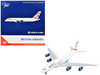 Airbus A380 Commercial Aircraft British Airways G XLEE White with Striped Tail 1/400 Diecast Model Airplane GeminiJets GJ2325