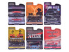 Hollywood Greatest Hits 2024 Set of 6 pieces 1/64 Diecast Model Cars Greenlight 44716SET