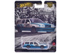 Volvo 850 Estate Wagon #25 Blue and White Fast Wagons Series Diecast Model Car Hot Wheels JBK68