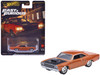 1970 Plymouth Road Runner Custom Copper Metallic with Black Hood Furious 7 2015 Movie Fast & Furious Series Diecast Model Car Hot Wheels JBL87