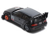 Pandem Civic EG6 RHD Right Hand Drive Kanjozoku Matt Black and Gray with Graphics 1/64 Diecast Model Car Pop Race PR640163