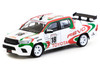 Toyota Hilux Pickup Truck RHD Right Hand Drive #18 White with Red and Green Graphics Hobby64 Series 1/64 Diecast Model Car Tarmac Works T64-041-WH2