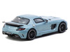 Mercedes Benz SLS AMG Coupe Black Series Matte Blue Metallic Global64 Series 1/64 Diecast Model Tarmac Works T64G-027-MB
