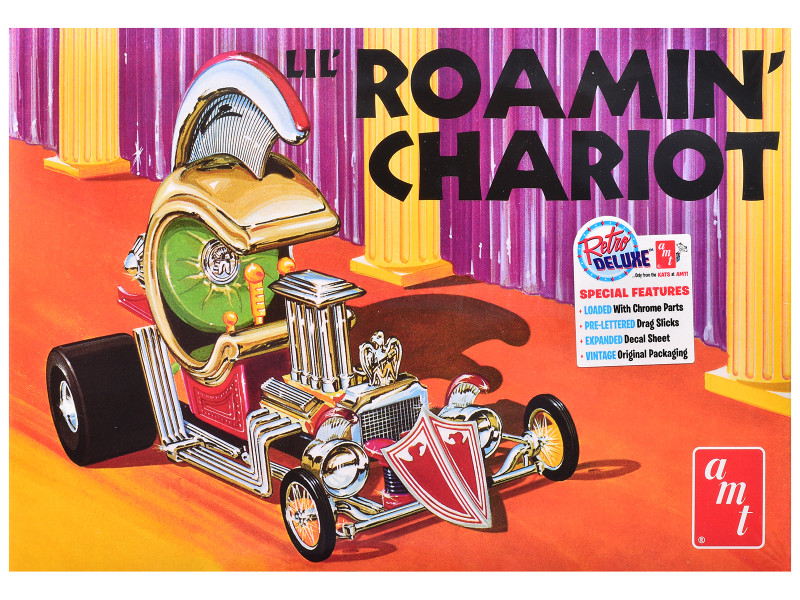 Skill 2 Model Kit Lil Roamin Chariot Show Rod 1/25 Scale Model AMT AMT1487