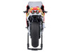 Honda NSR500 WGP500 Motorcycle #56 Red and White with Helmet Baribari Legend 1986 OVA 1/12 Model Autoart 12566