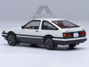 Toyota Sprinter Trueno AE86 RHD Right Hand Drive White with Graphics Initial D 1998 2021 TV Series 1/64 Diecast Model Car Autoart 20031