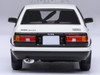 Toyota Sprinter Trueno AE86 RHD Right Hand Drive Project D Final Version White with Graphics Initial D 1998 2021 TV Series 1/64 Diecast Model Car Autoart 20036