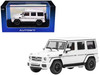 2017 Mercedes Benz AMG G 63 White 1/64 Diecast Model Car Autoart 20112