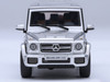 2017 Mercedes Benz AMG G 63 Silver Metallic 1/64 Diecast Model Car Autoart 20114