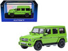 2017 Mercedes Benz AMG G 63 Alien Green 1/64 Diecast Model Car Autoart 20115