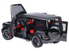2019 Mercedes Benz AMG G63 Black with Red Interior 1/18 Model Car Autoart AA76354