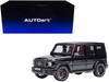 2019 Mercedes Benz AMG G63 Black with Red Interior 1/18 Model Car Autoart AA76354