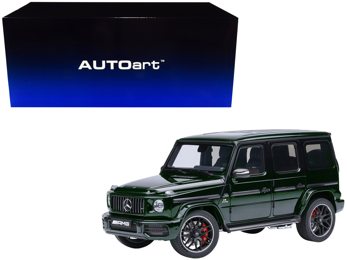 メルセデスAMG G63 AUTOartモデルカー 1/18 新品同様程度 Mercedes-AMG G63 2019 (Emerald Green Metallic) | AUTOart