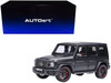 2019 Mercedes Benz AMG G63 Matt Black 1/18 Model Car Autoart AA76357