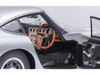 1967 Toyota 2000GT RHD Right Hand Drive Silver Metallic 1/18 Model Car Autoart AA79548