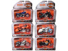 Harley-Davidson Motorcycles 6 piece Set Series 44 1/18 Diecast Models by Maisto