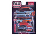2021 Dodge Charger SRT Hellcat #01 Gulf Oil MOPAR Light Blue and Orange Limited Edition to 4800 pieces Worldwide 1/64 Diecast Model Car Auto World CP8084