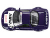 Honda NSX Kaido Racing V2 #0 Purple with White Hood and Graphics Designed by Jun Imai Kaido House Special 1/64 Diecast Model Car Mini GT KHMG173