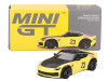Nissan Z LB Nation Works #23 Ikazuchi Yellow with Black Hood and Top Limited Edition 1/64 Diecast Model Car Mini GT MGT00826
