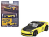 Nissan Z LB Nation Works #23 Ikazuchi Yellow with Black Hood and Top Limited Edition 1/64 Diecast Model Car Mini GT MGT00826