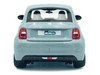 2023 Fiat 500e Light Blue 1/24 Diecast Model Car Bburago 21110BL